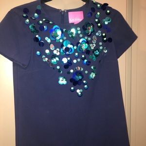Lilly Pulitzer 0 Navy Dress